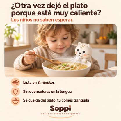 Enfría la comida de tu hijo sin soplar